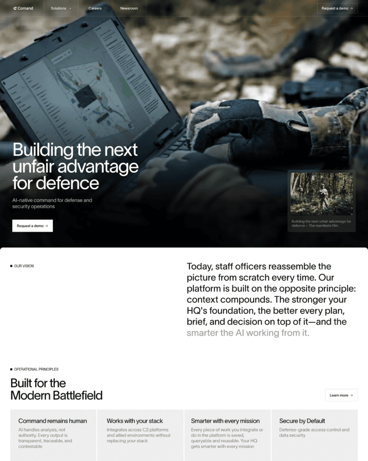 Building the next unfair advantage for defence