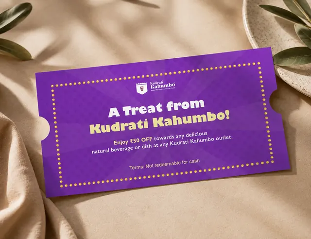 Kudrati Kahumbo gift coupon
