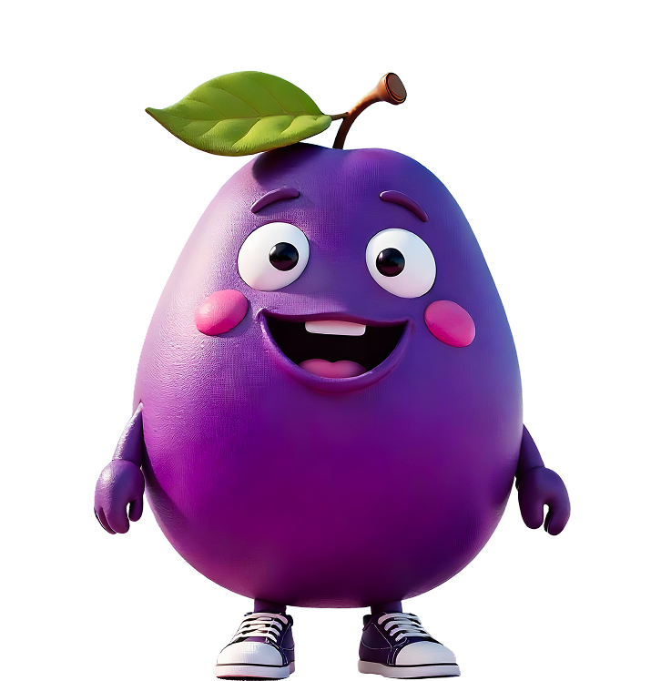Kudrati Kahumbo jamun mascot