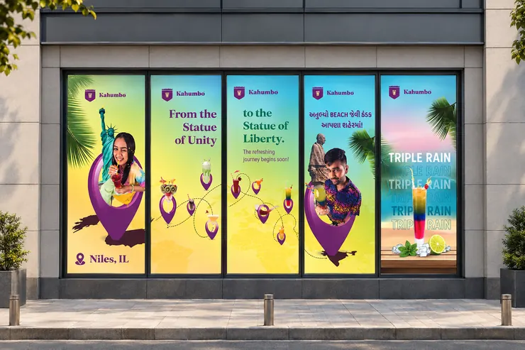 Kudrati Kahumbo window hoardings