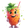 Mango mocktail mascot