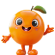 Orange mascot