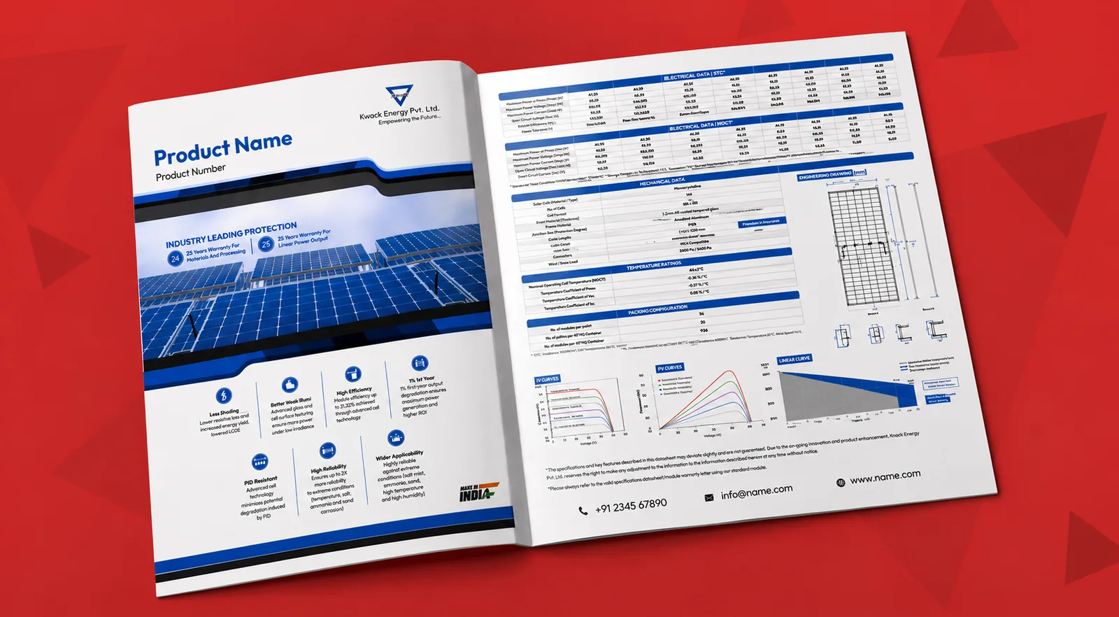 The Knack Packaging product catalogue