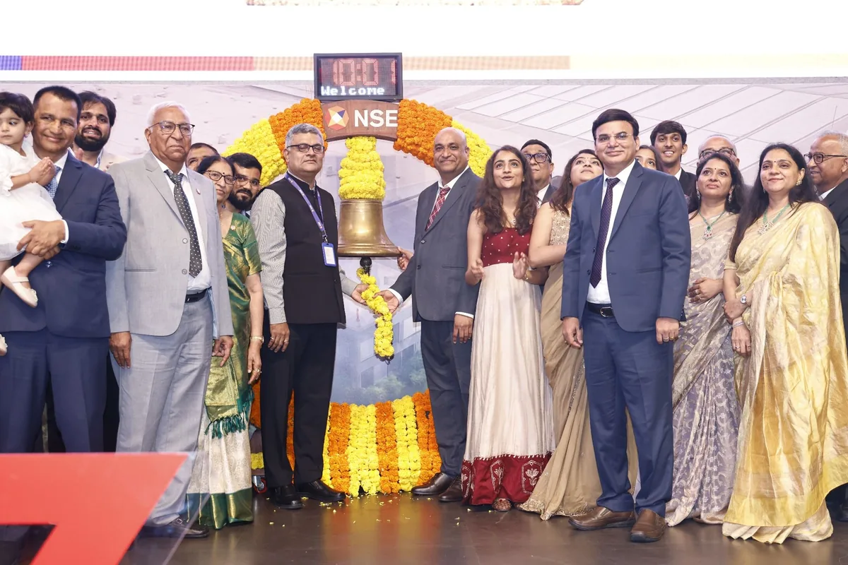Knack Packaging ringing the bell at the National Stock Exchange