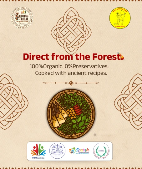 Direct from the Forest. 100% organic, 0% preservatives, cooked with ancient recipes