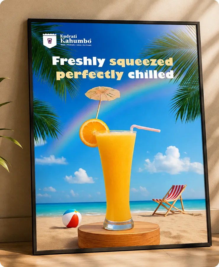 Kudrati Kahumbo window hoardings