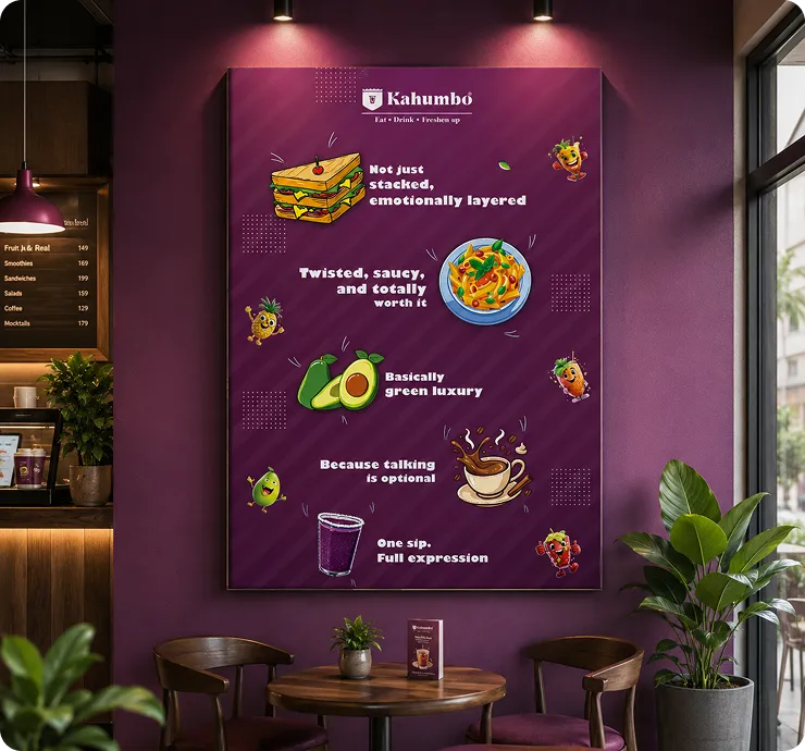 Kudrati Kahumbo window hoardings