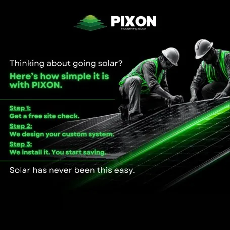 Thinking about going solar? Here's how simple it is with PIXON