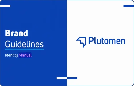 The Plutomen brand guidelines cover