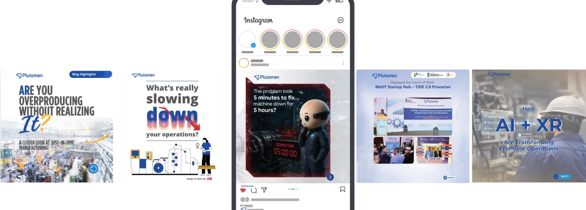 Plutomen social media creatives