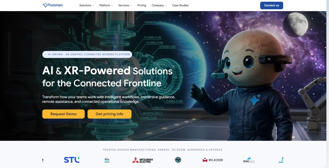The Plutomen website