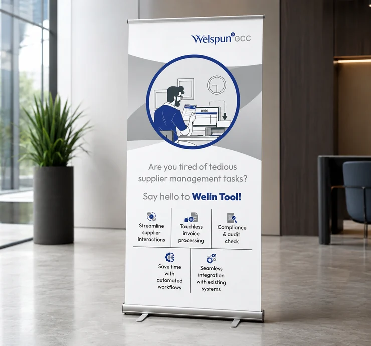 The Welin Tool standee