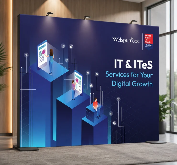 The IT & ITeS event backdrop