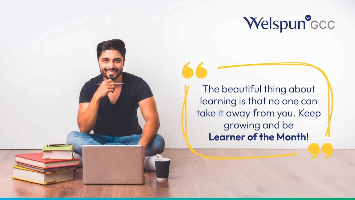 Learner of the month, the learning quote