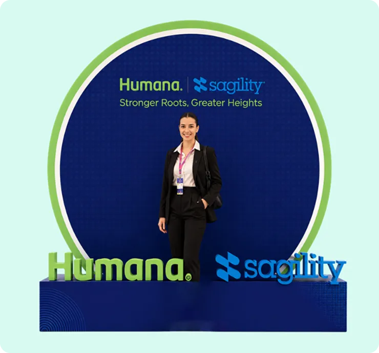 Humana event photo booth