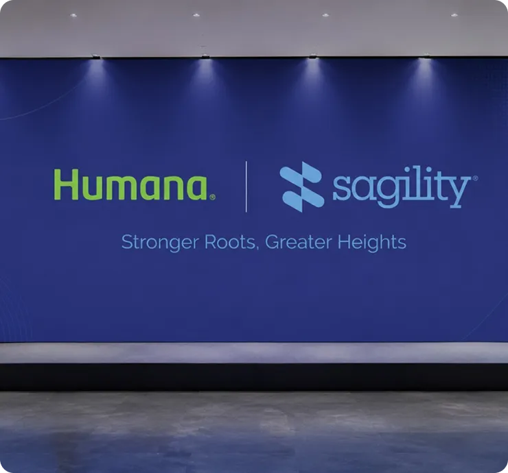 Humana event backdrop