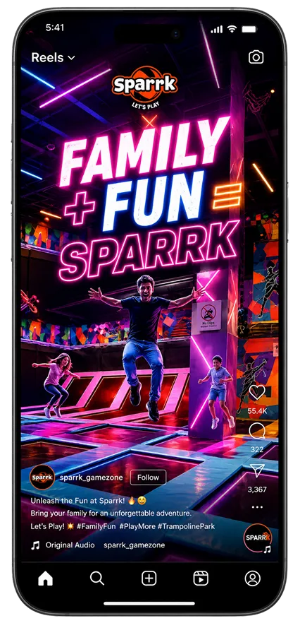 Sparrk mobile campaign performance
