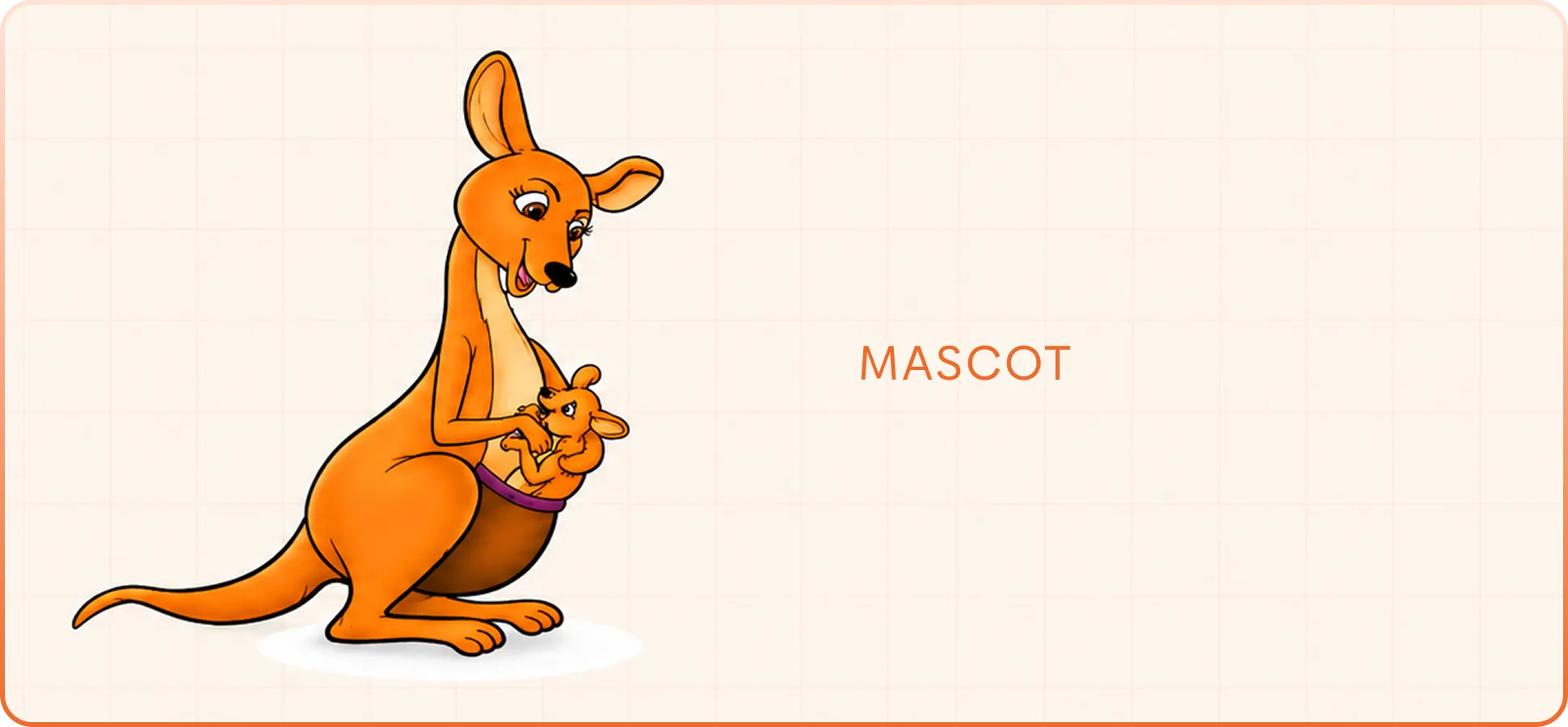 Mascot — the finished Foli character