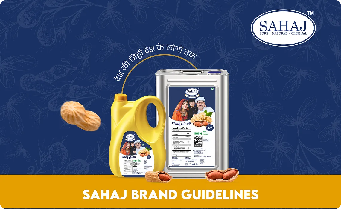 Sahaj brand guidelines — cover
