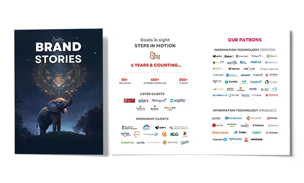 Granth 2025 portfolio — brand stories, clients and patrons